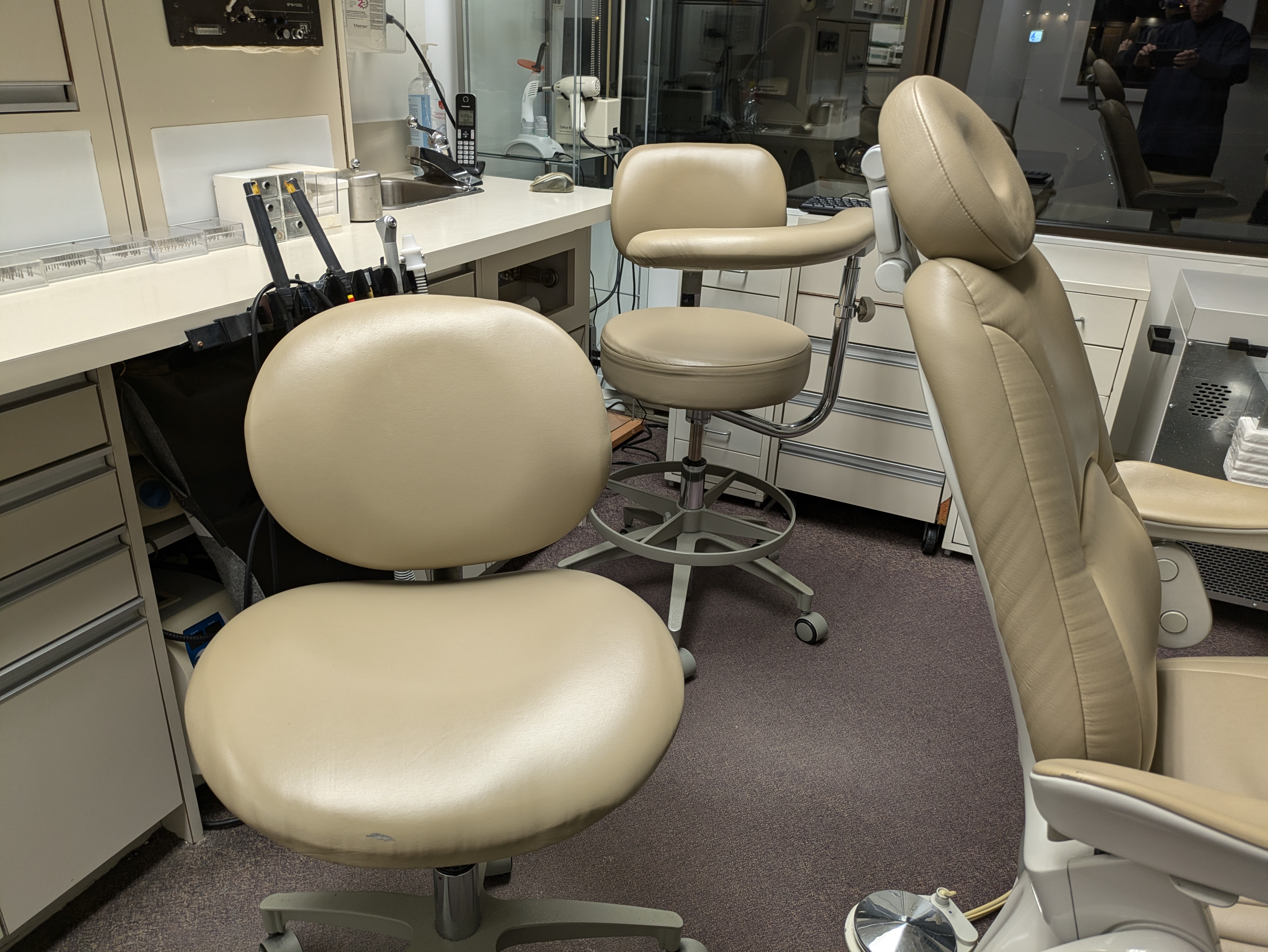 Dentist and Assistant Stools for sale